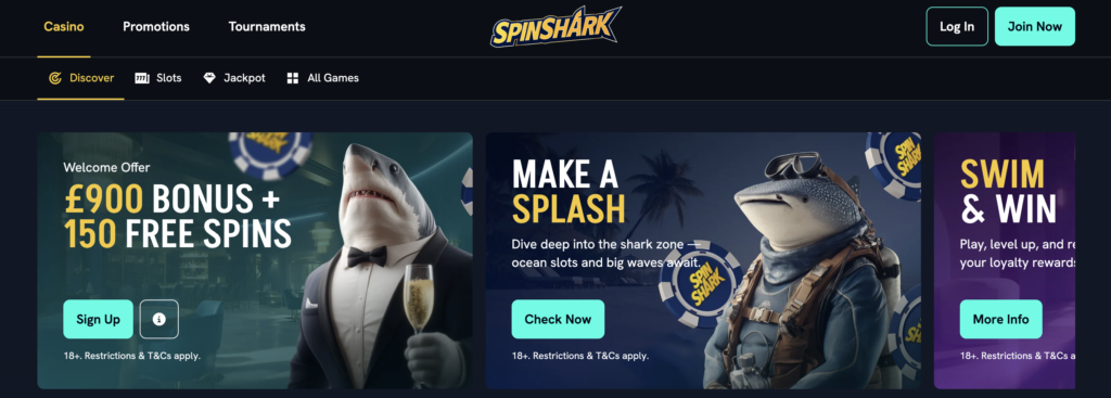 SpinShark Casino